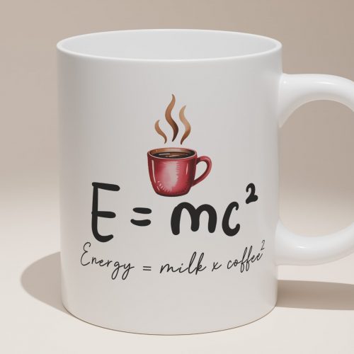 E=mc2 Physics & Math Lovers Mug