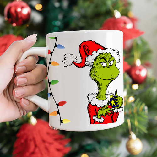 Grinch Christmas Mug